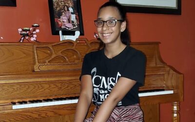 Student Receives Donated Piano
