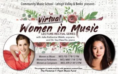 Women in Music Lecture-Recital, 3-Part Series