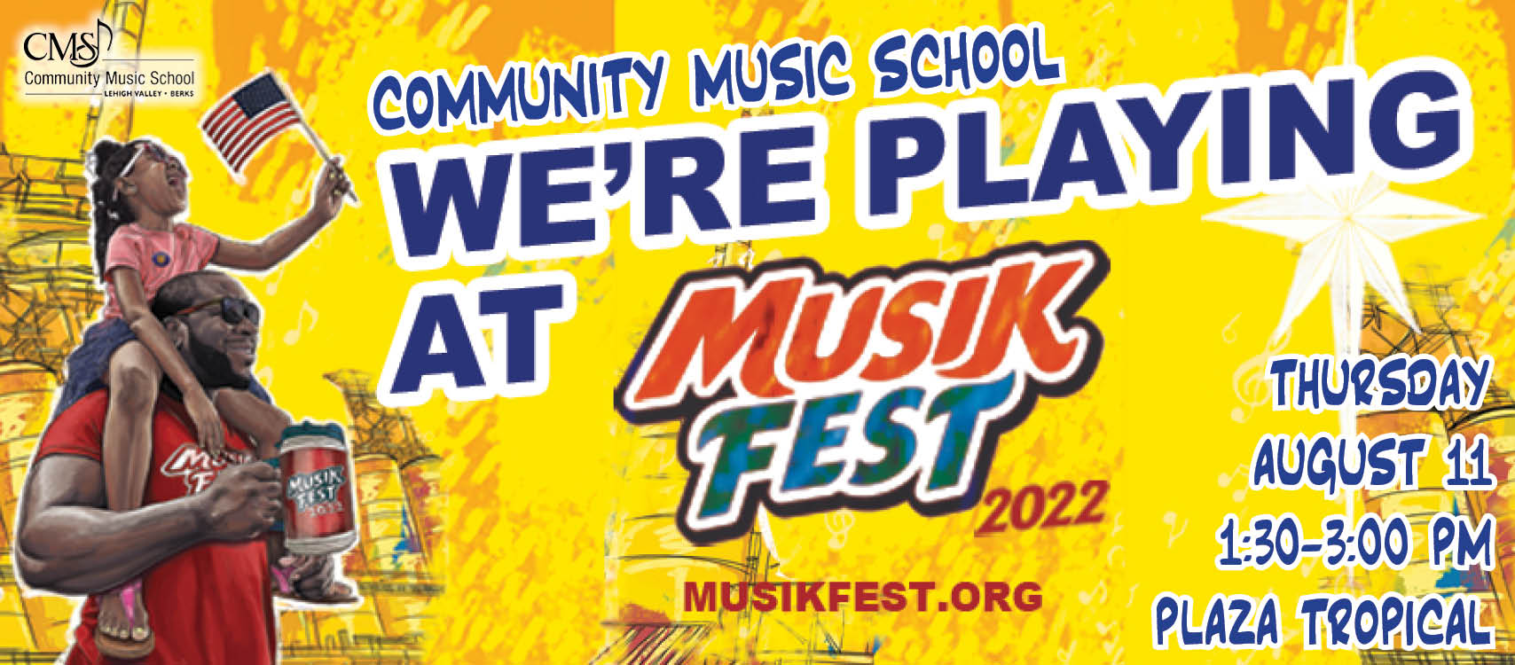 Musikfest Performance - Thr, Aug 11, 2022 - Community Music School