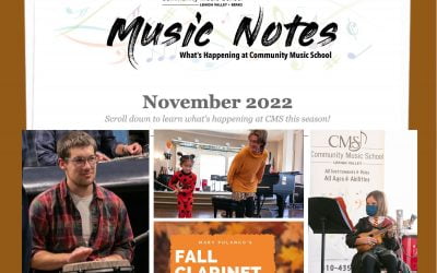 MUSIC NOTES: WHAT’S HAPPENING AT CMS – November 2022