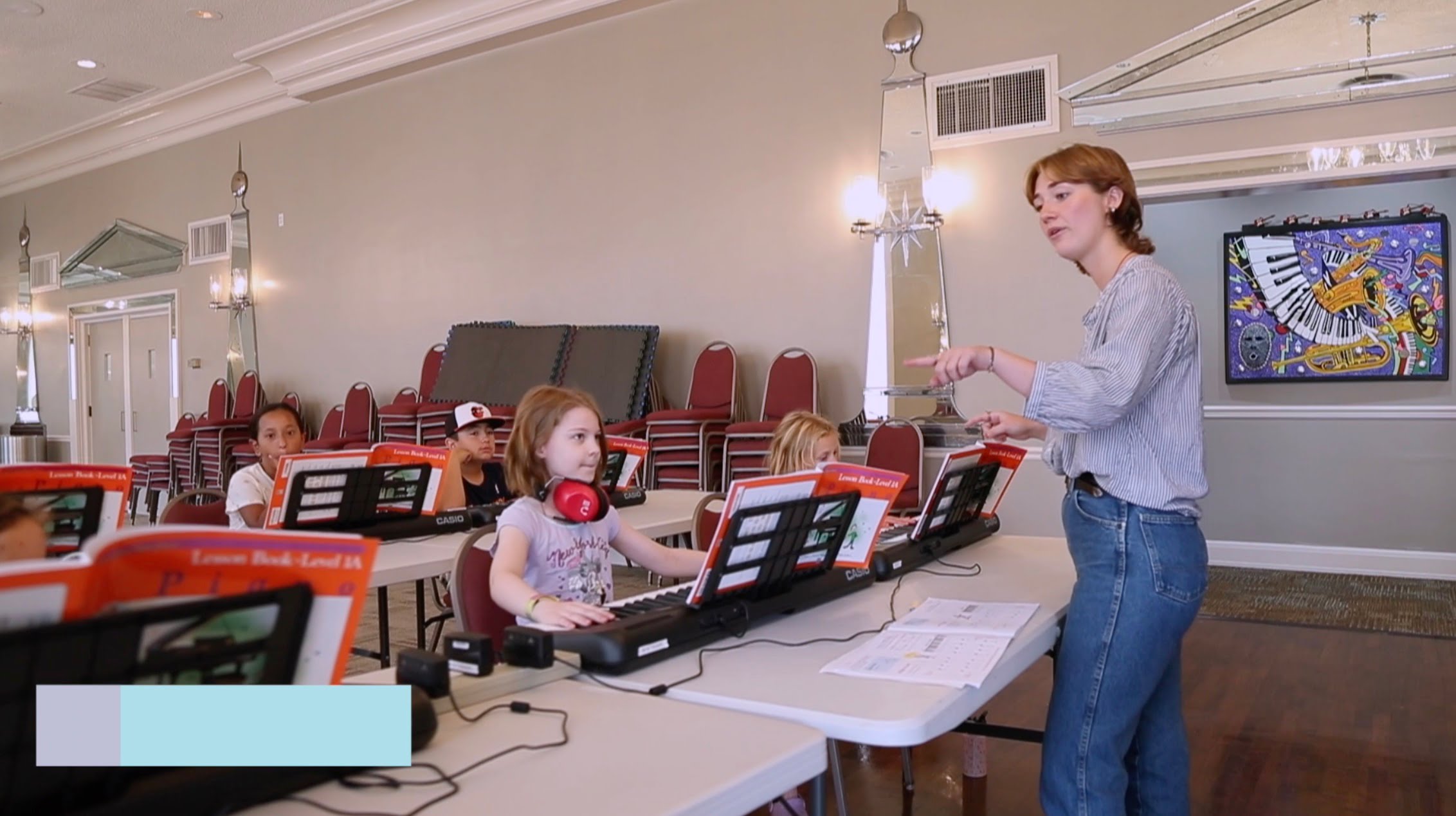 Group Beginner Piano Class with Kelly Hooper at Community Music School