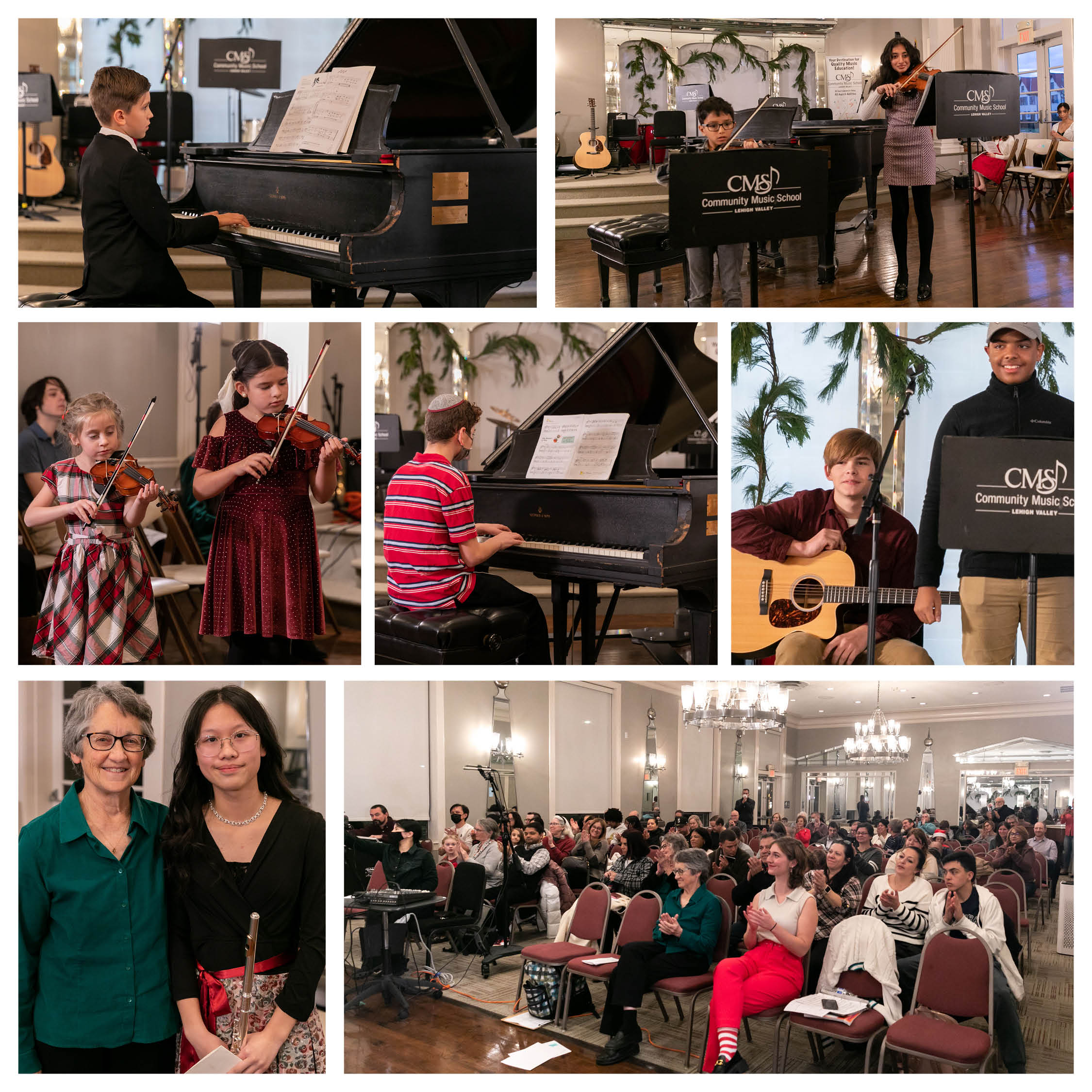 2022 CMS Holiday Recital Collage
