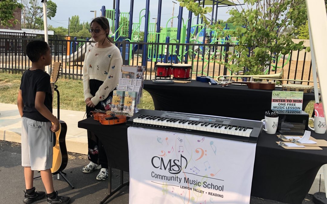 CMS Instrument Petting Zoo at Hays Elementary