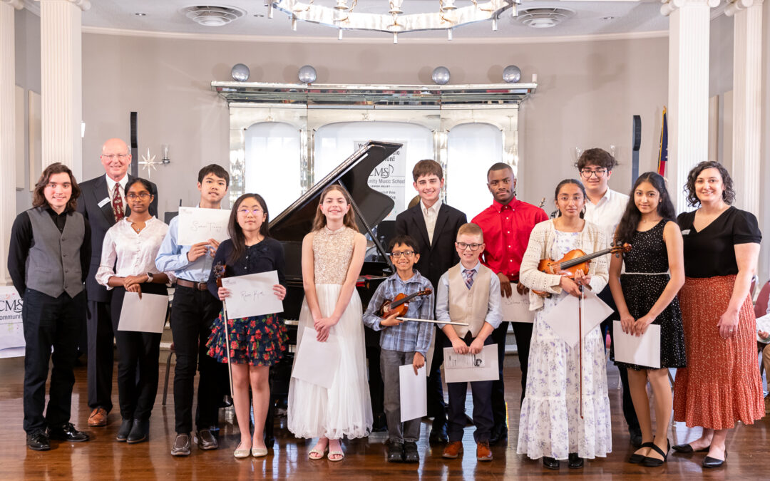 2024 Community Music School Gala Scholarship Recipients