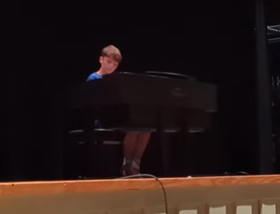 CMS Student Performs in Talent Show