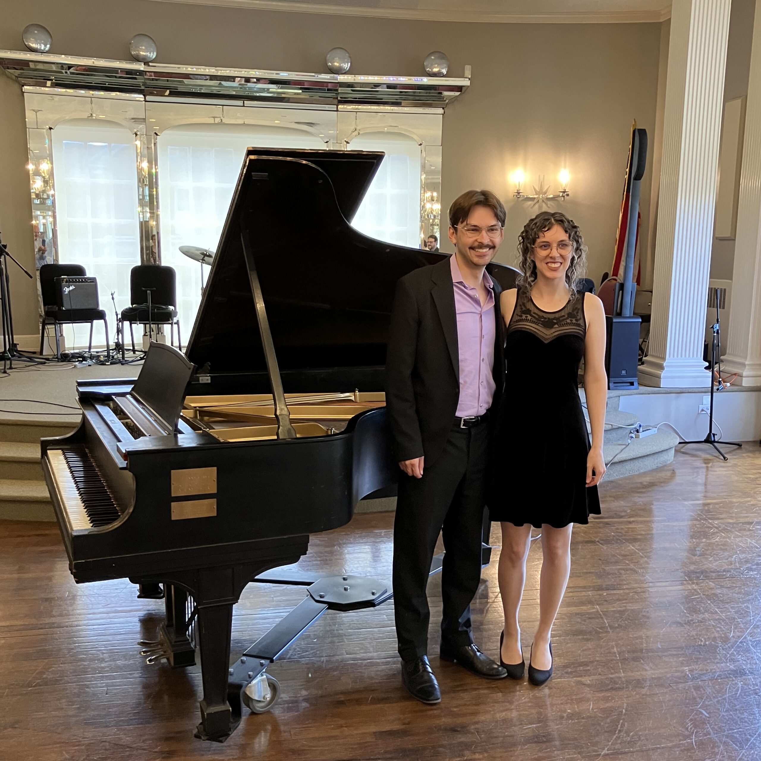 Evan William Nelson and Stephanie Baird presented "Reflections of the Renaissance"