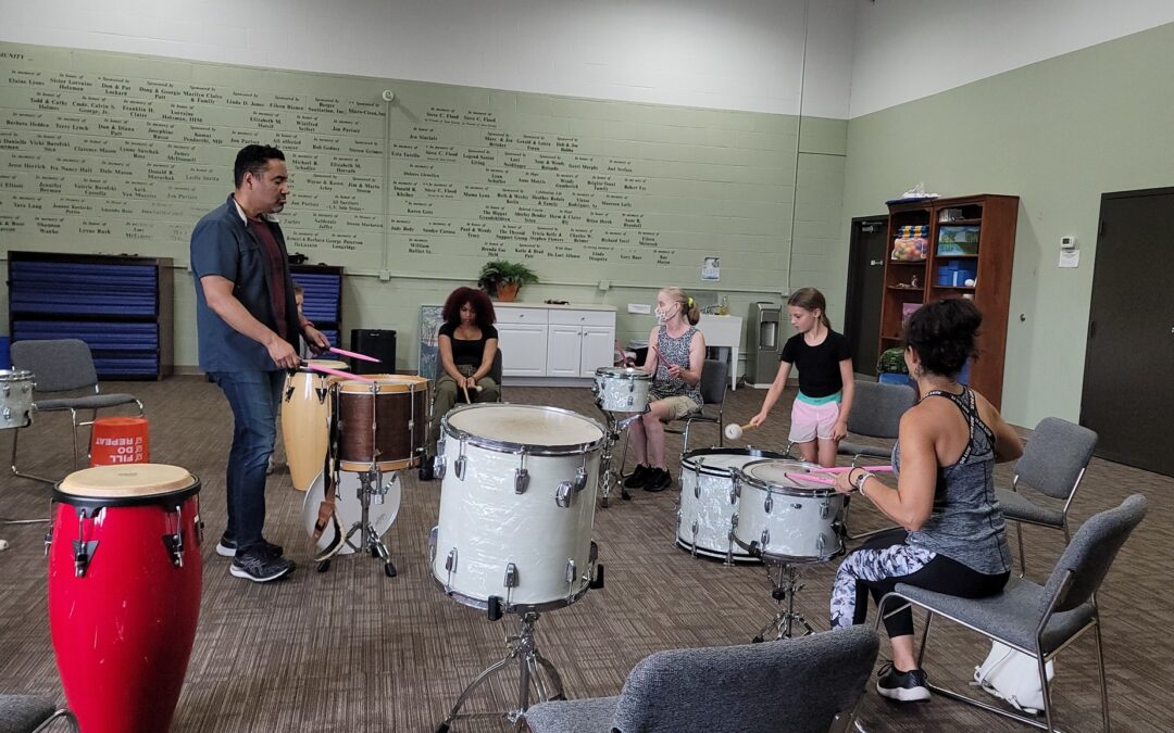 Sharing the Healing Power of Music with Drums at CSCGLV