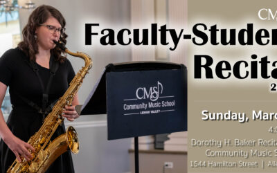 FACULTY-STUDENT RECITAL – SUN, MAR 2, 2025