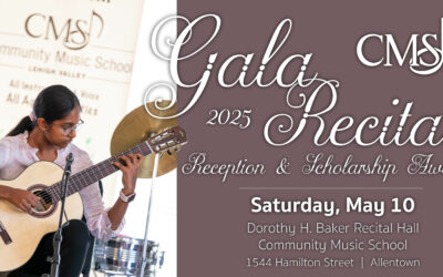 GALA RECITAL & RECEPTION – SAT, MAY 10, 2025