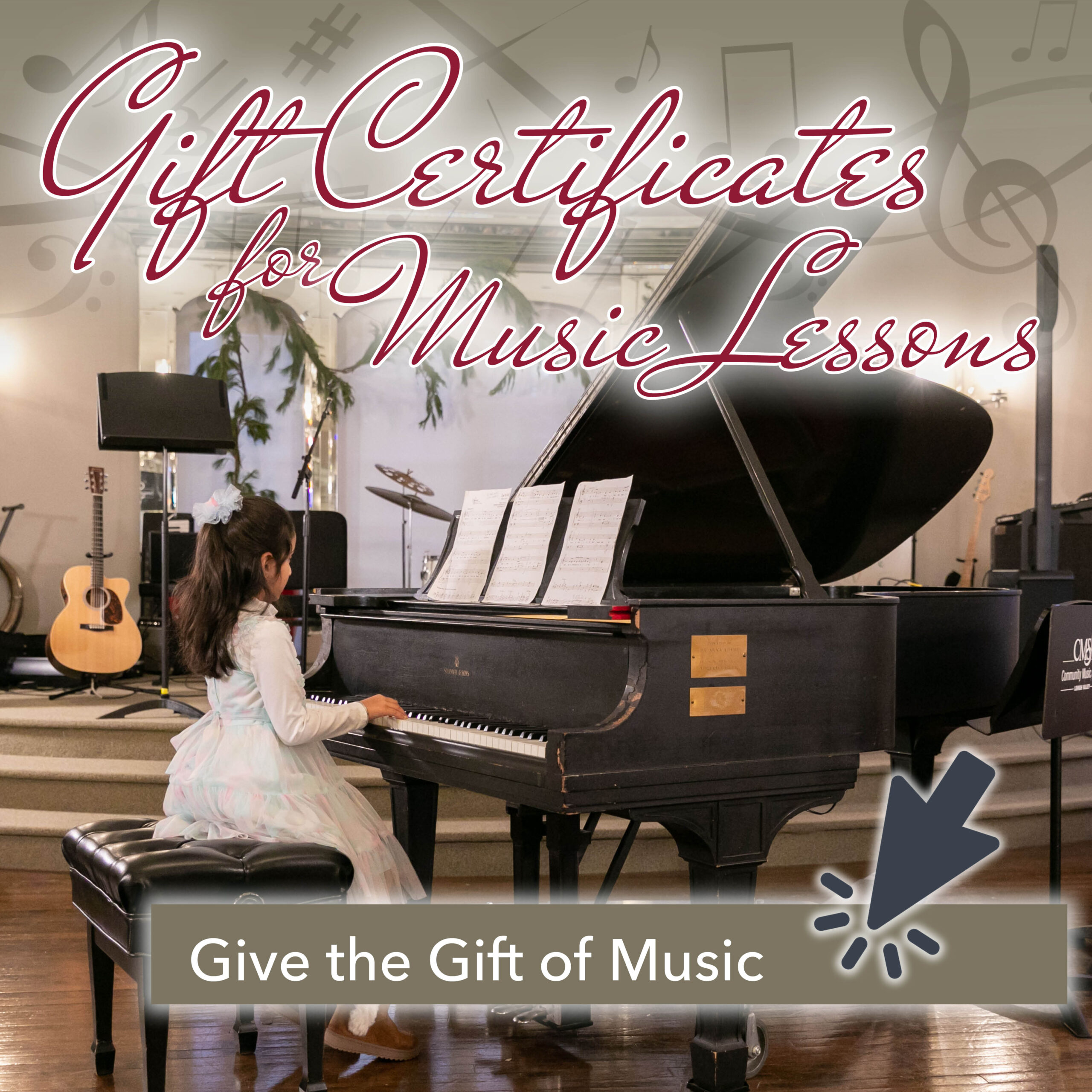 Gift Certificates for Music Lessons Make a Great Holiday Gift