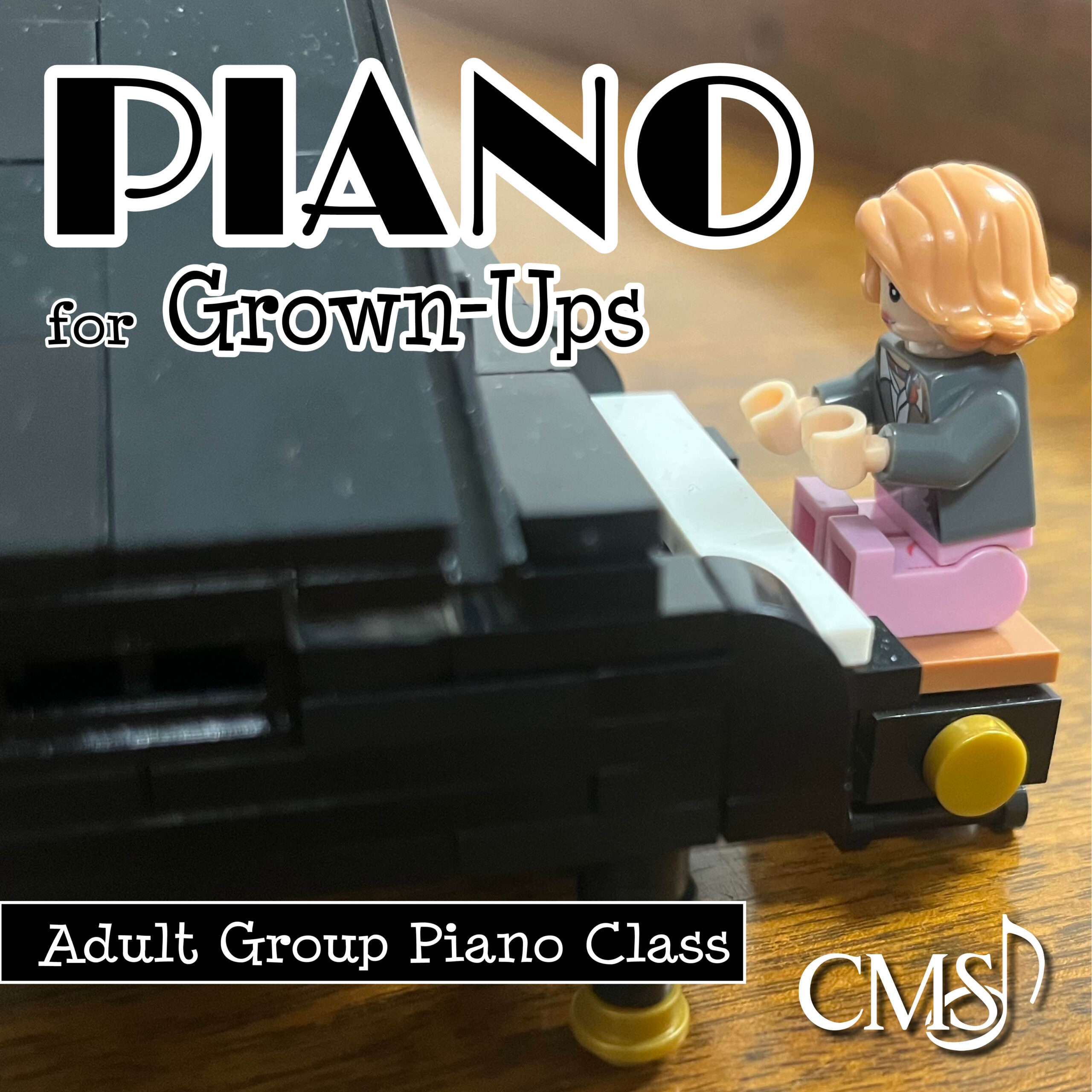 Adult Piano Class - piano for grownups at Community Music School