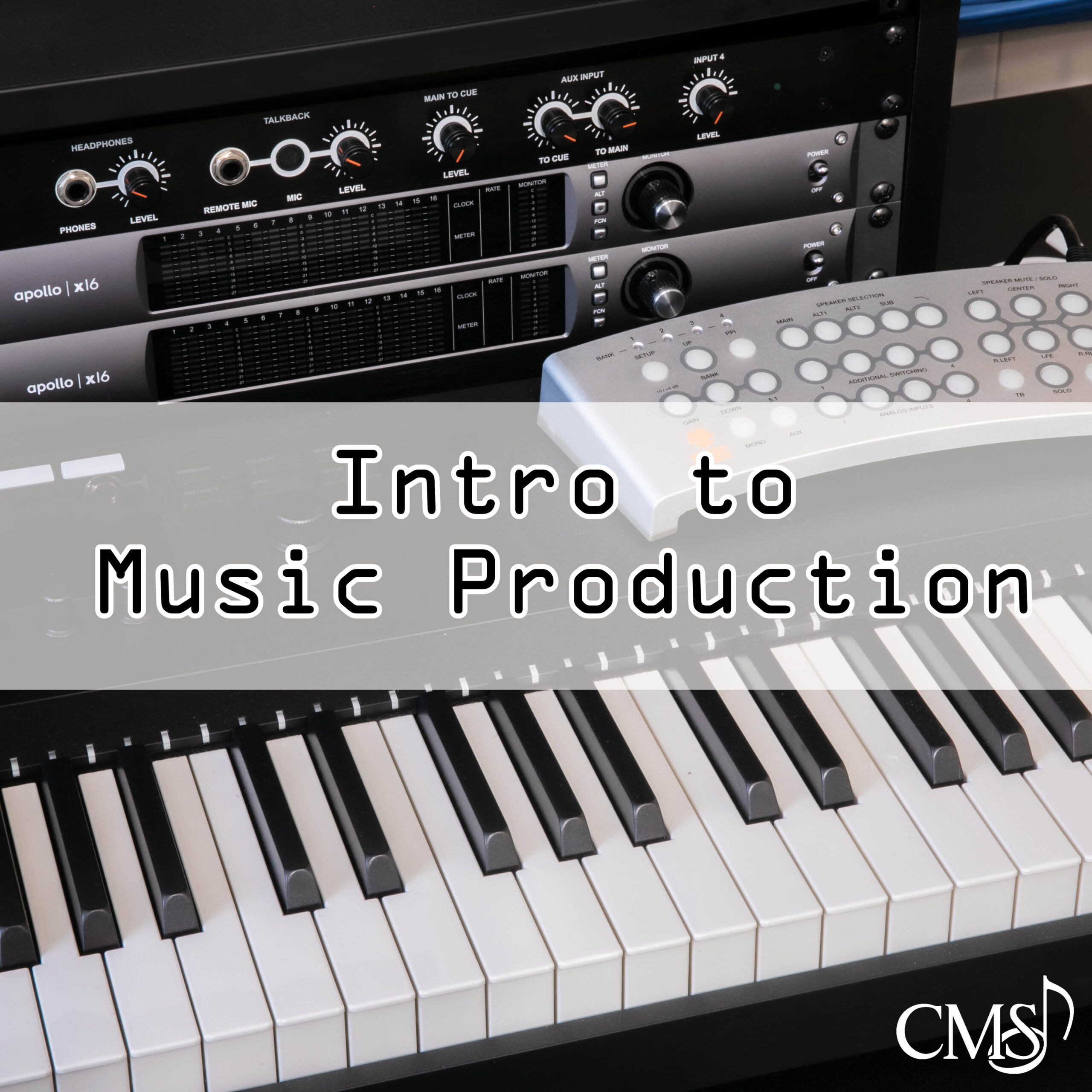 Intro to Music Production Class at Community Music School