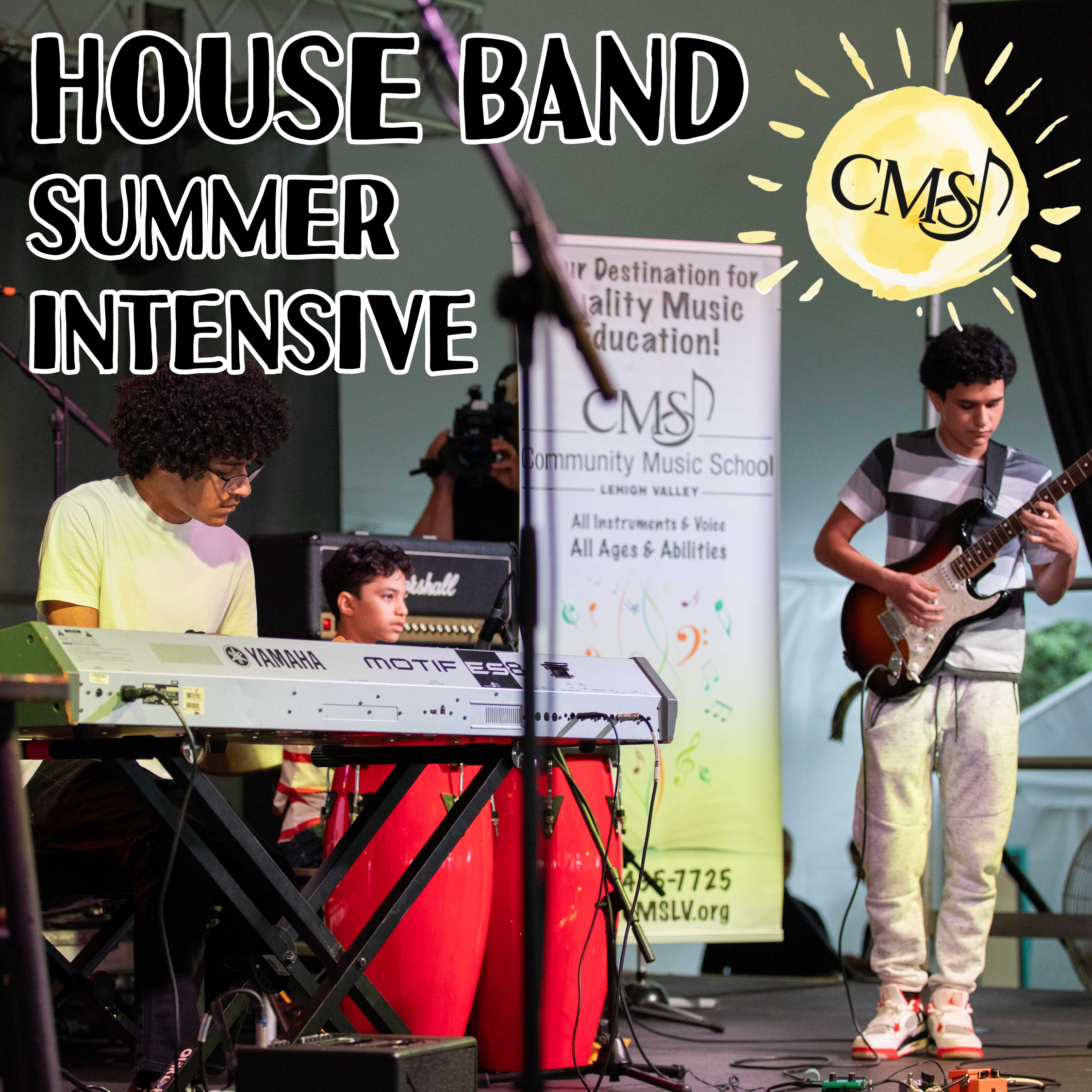 Summer Music Camps and Workshops 2025 House Band Summer Intensive Rock Band Camp