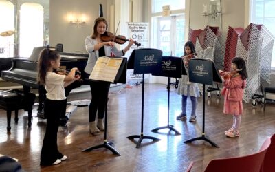 Intro to Violin Class Presents End-of-Session Concert