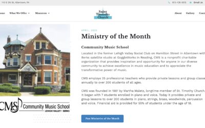 CMS is St. Timothy “Ministry of the Month”