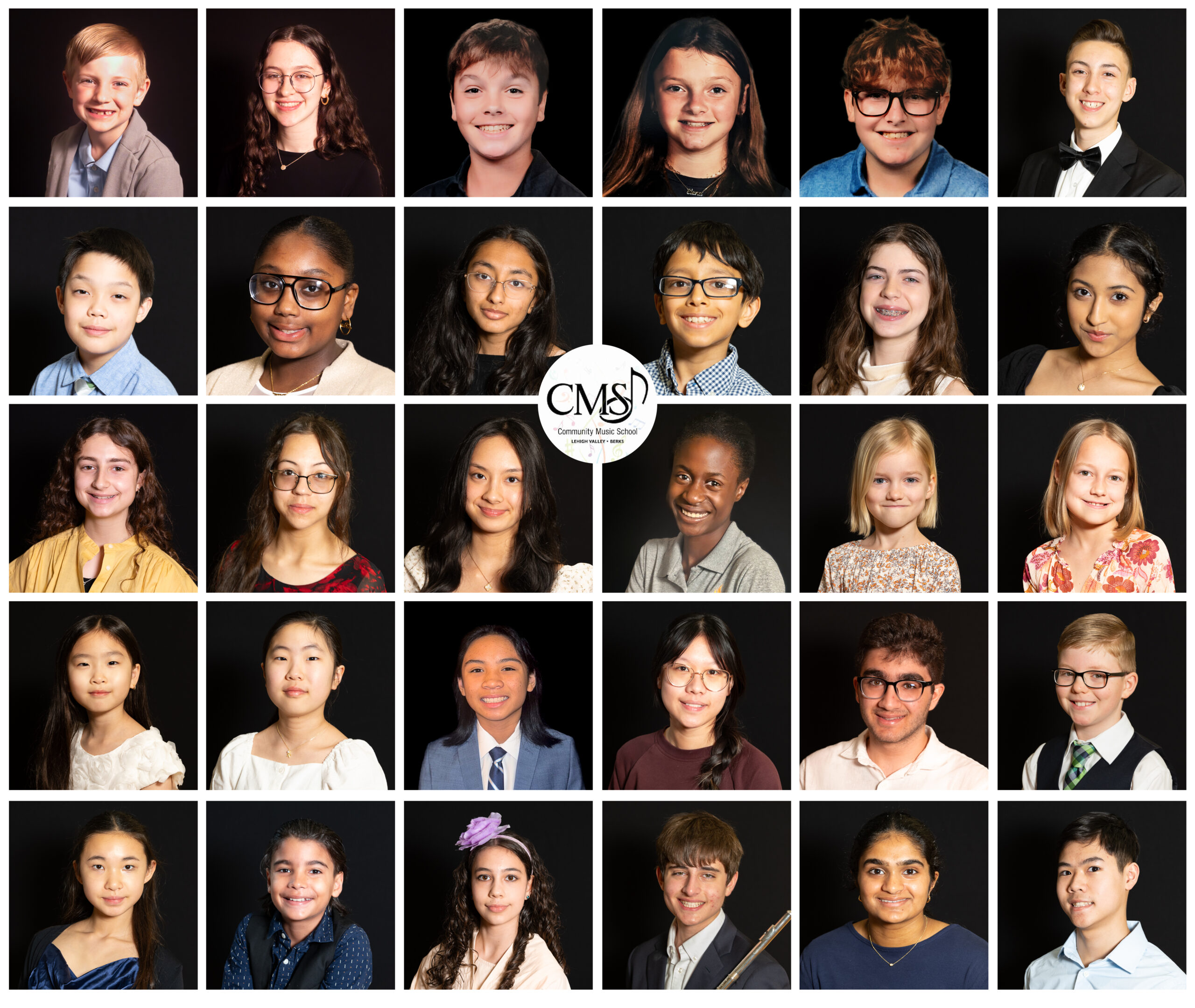 2025 Gala Student Headshot Collage
